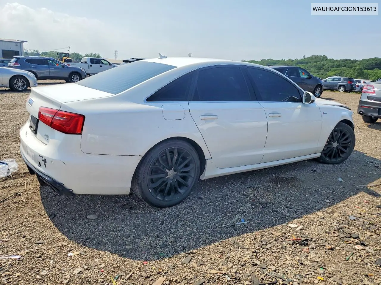 2012 Audi A6 Prestige VIN: WAUHGAFC3CN153613 Lot: 59066716