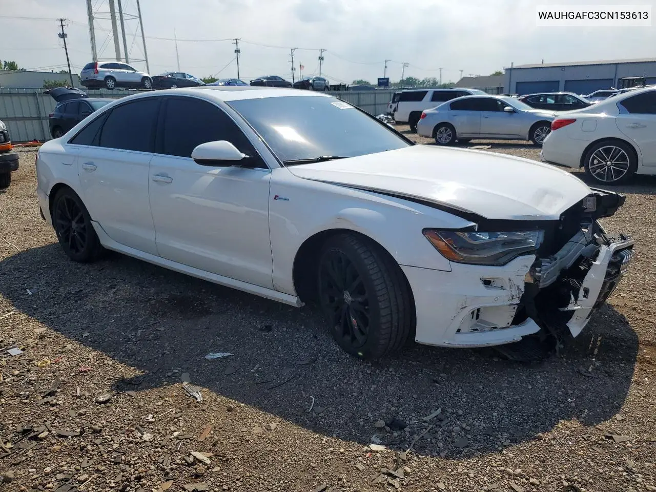 2012 Audi A6 Prestige VIN: WAUHGAFC3CN153613 Lot: 59066716