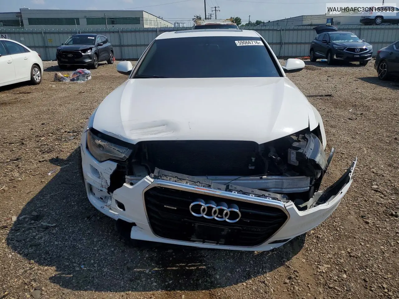 2012 Audi A6 Prestige VIN: WAUHGAFC3CN153613 Lot: 59066716
