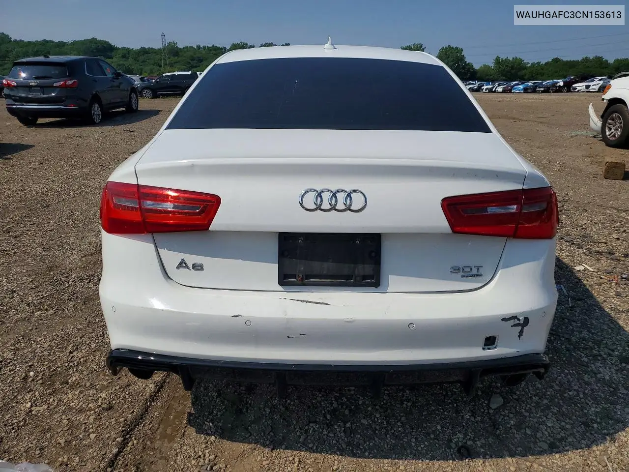 2012 Audi A6 Prestige VIN: WAUHGAFC3CN153613 Lot: 59066716