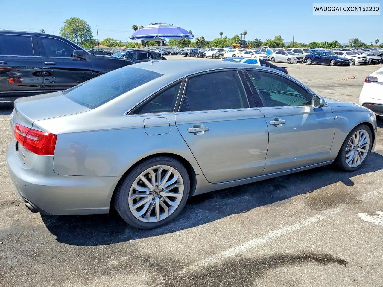 2012 Audi A6 Premium Plus VIN: WAUGGAFCXCN152230 Lot: 59265806