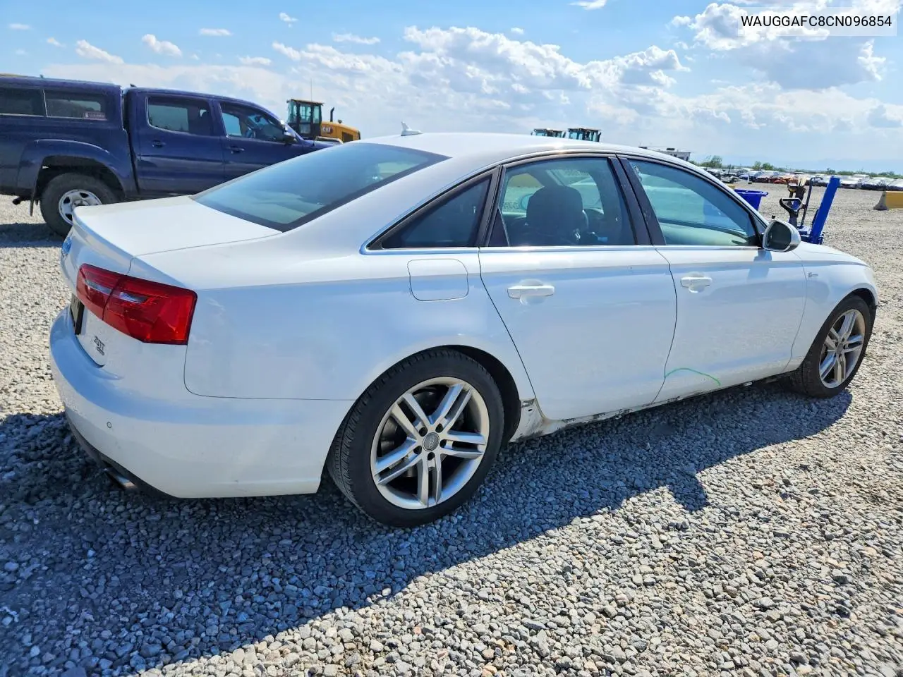 2012 Audi A6 Premium Plus VIN: WAUGGAFC8CN096854 Lot: 60061086