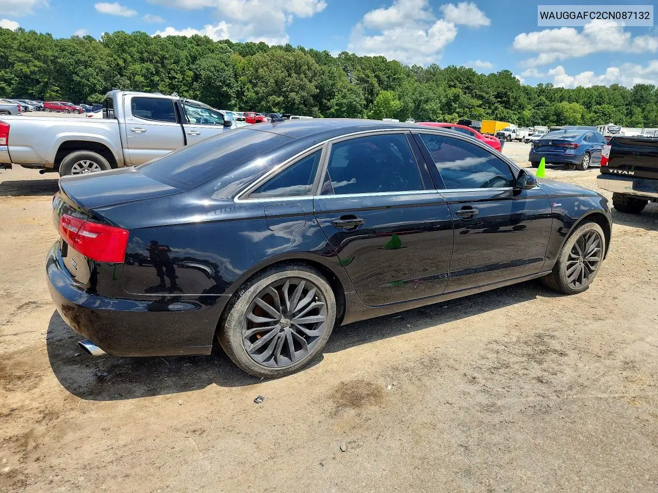 2012 Audi A6 Premium Plus VIN: WAUGGAFC2CN087132 Lot: 60516736