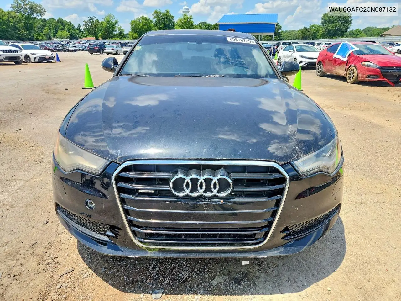 2012 Audi A6 Premium Plus VIN: WAUGGAFC2CN087132 Lot: 60516736