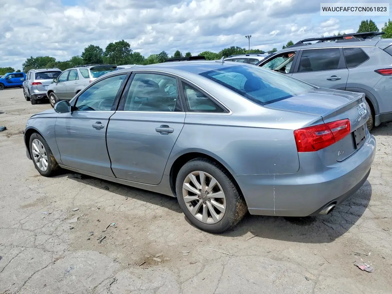 2012 Audi A6 Premium VIN: WAUCFAFC7CN061823 Lot: 61350586