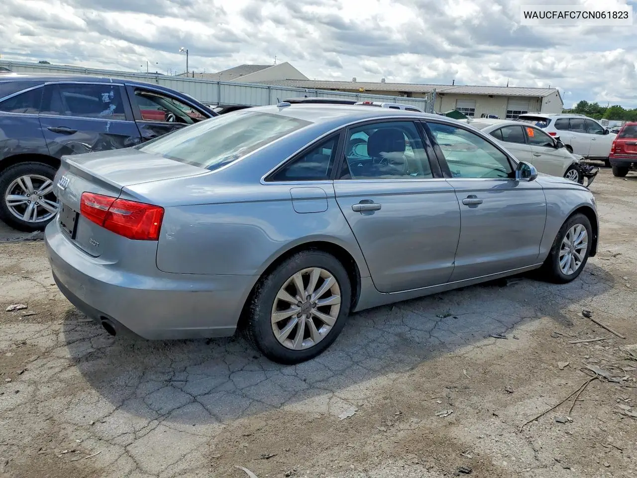 2012 Audi A6 Premium VIN: WAUCFAFC7CN061823 Lot: 61350586