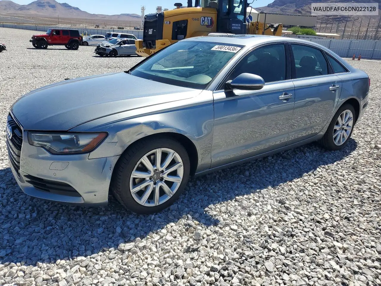 2013 Audi A6 Premium Plus VIN: WAUDFAFC6DN022128 Lot: 59013436