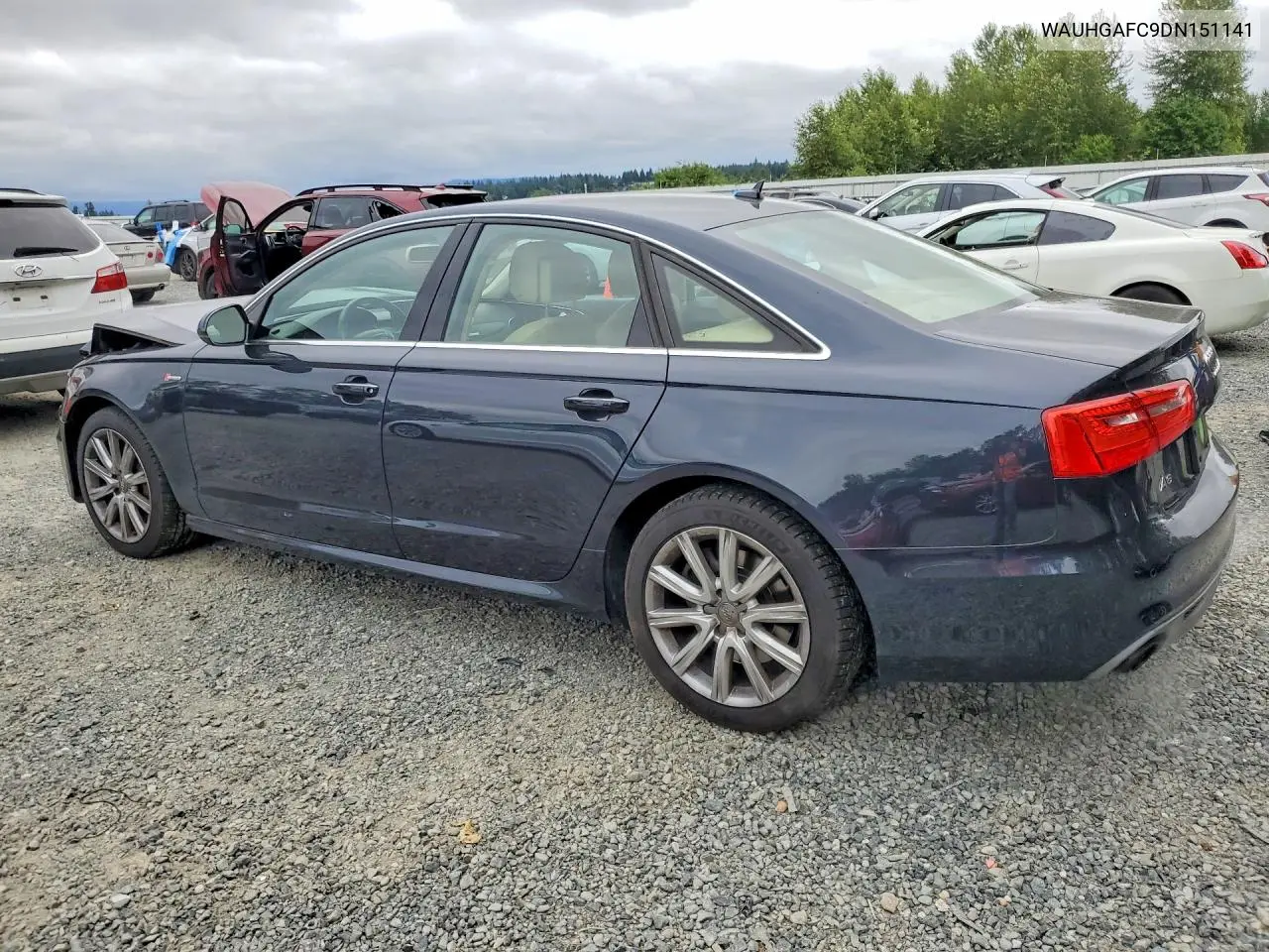 2013 Audi A6 Prestige VIN: WAUHGAFC9DN151141 Lot: 59051476