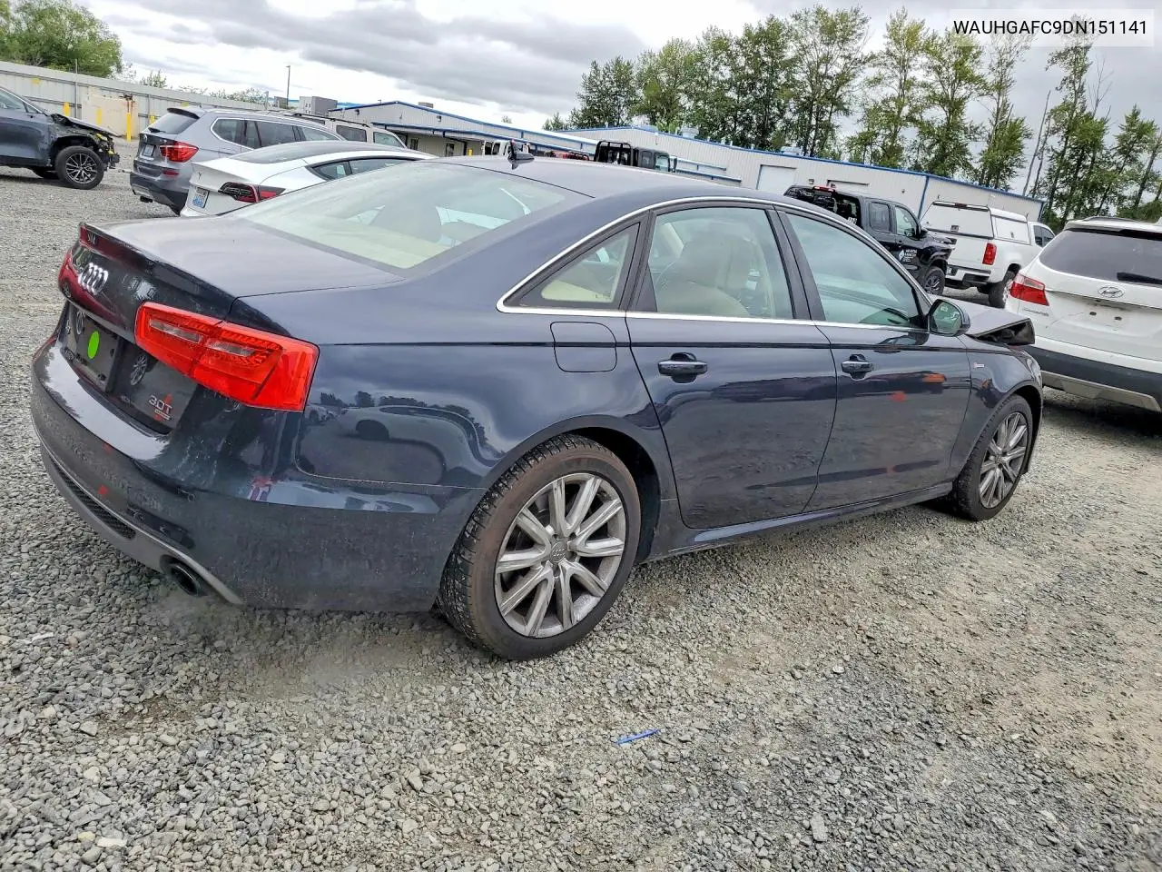 2013 Audi A6 Prestige VIN: WAUHGAFC9DN151141 Lot: 59051476
