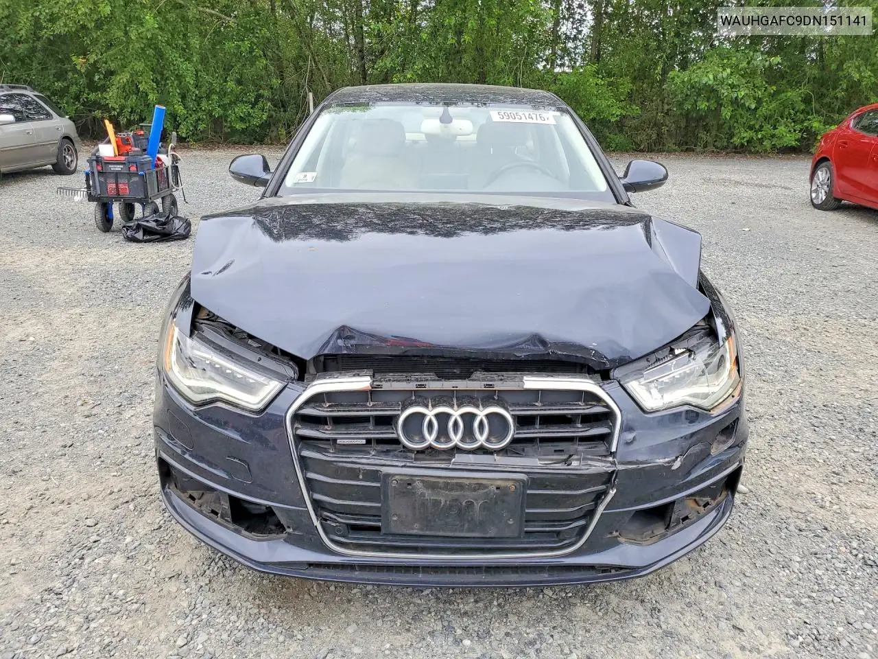 2013 Audi A6 Prestige VIN: WAUHGAFC9DN151141 Lot: 59051476