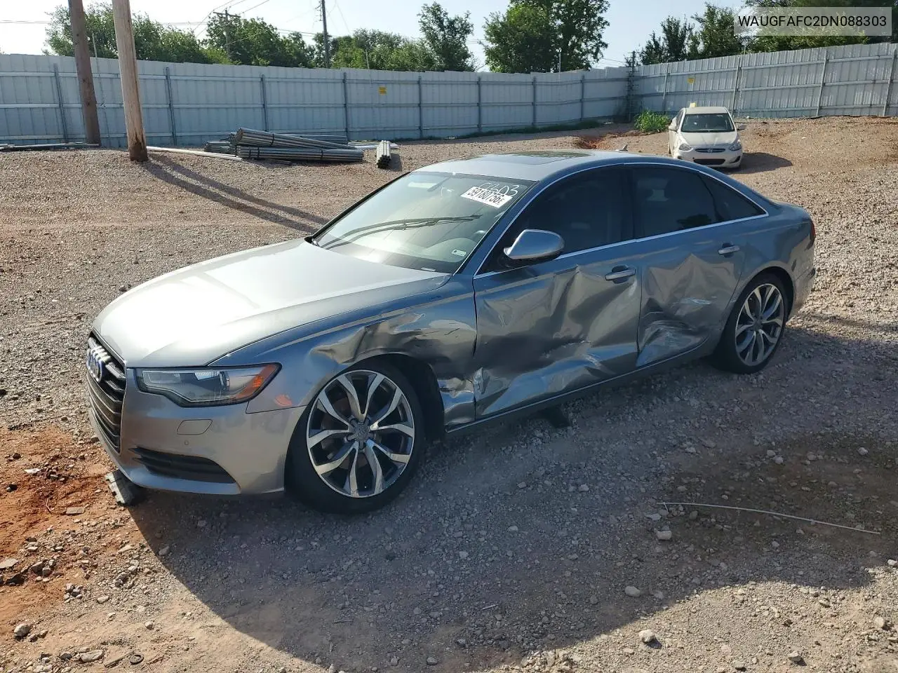 2013 Audi A6 Premium Plus VIN: WAUGFAFC2DN088303 Lot: 59180756