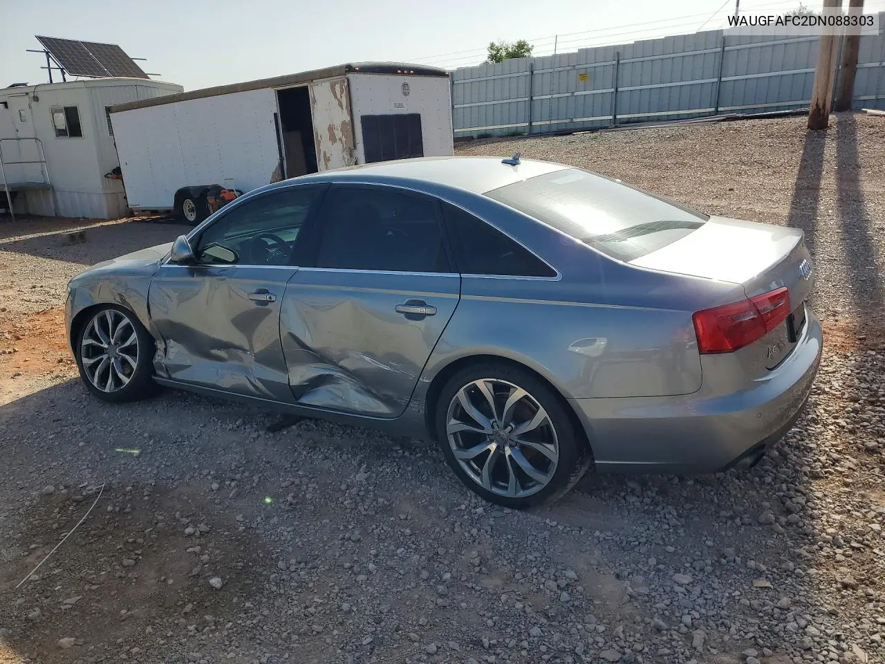 2013 Audi A6 Premium Plus VIN: WAUGFAFC2DN088303 Lot: 59180756