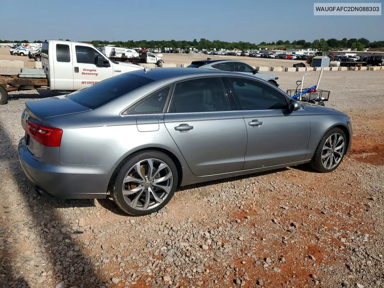 2013 Audi A6 Premium Plus VIN: WAUGFAFC2DN088303 Lot: 59180756