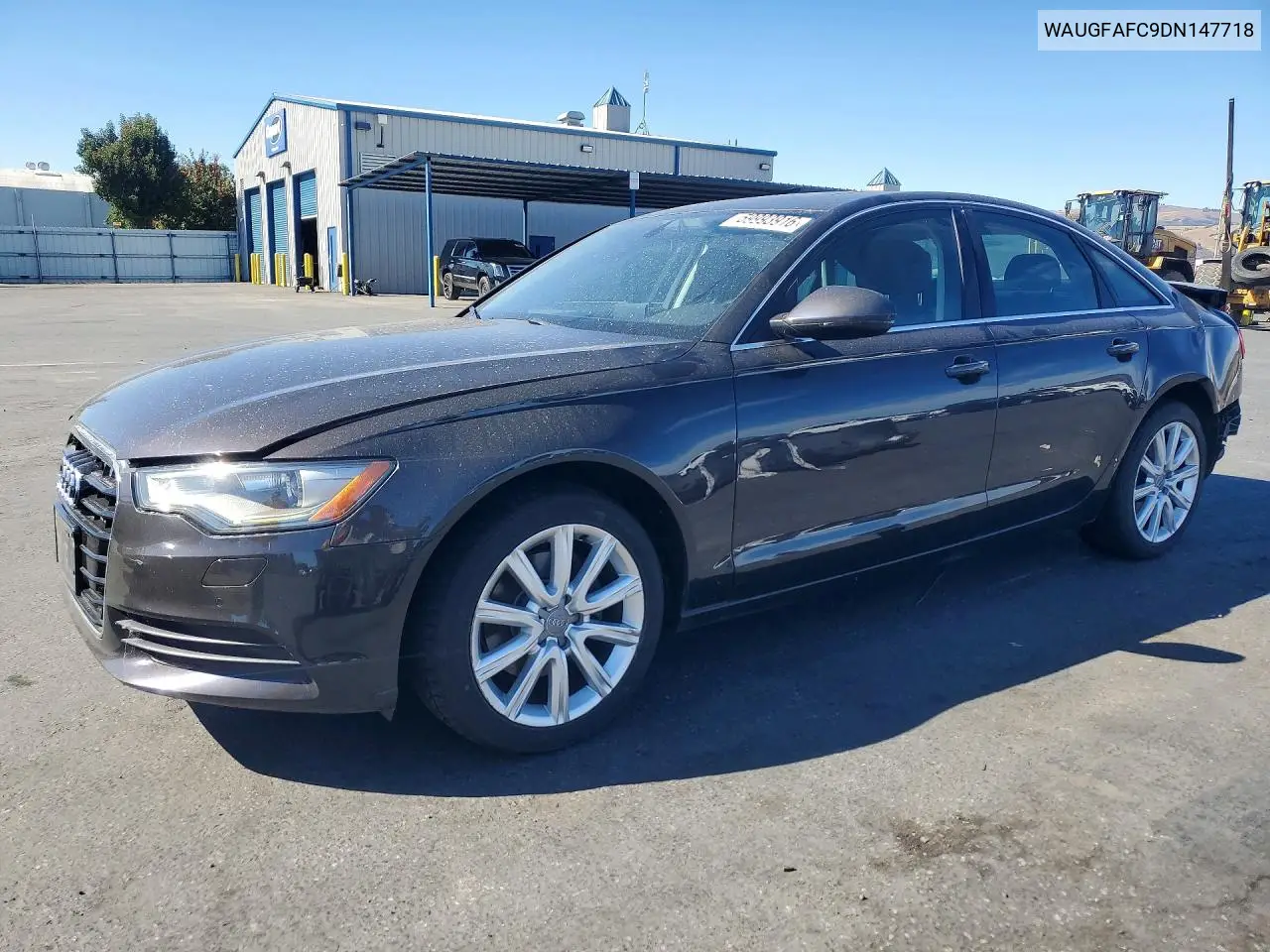 2013 Audi A6 Premium Plus VIN: WAUGFAFC9DN147718 Lot: 59993916