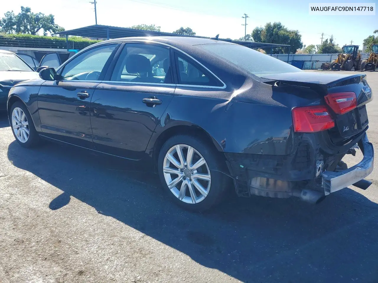 2013 Audi A6 Premium Plus VIN: WAUGFAFC9DN147718 Lot: 59993916