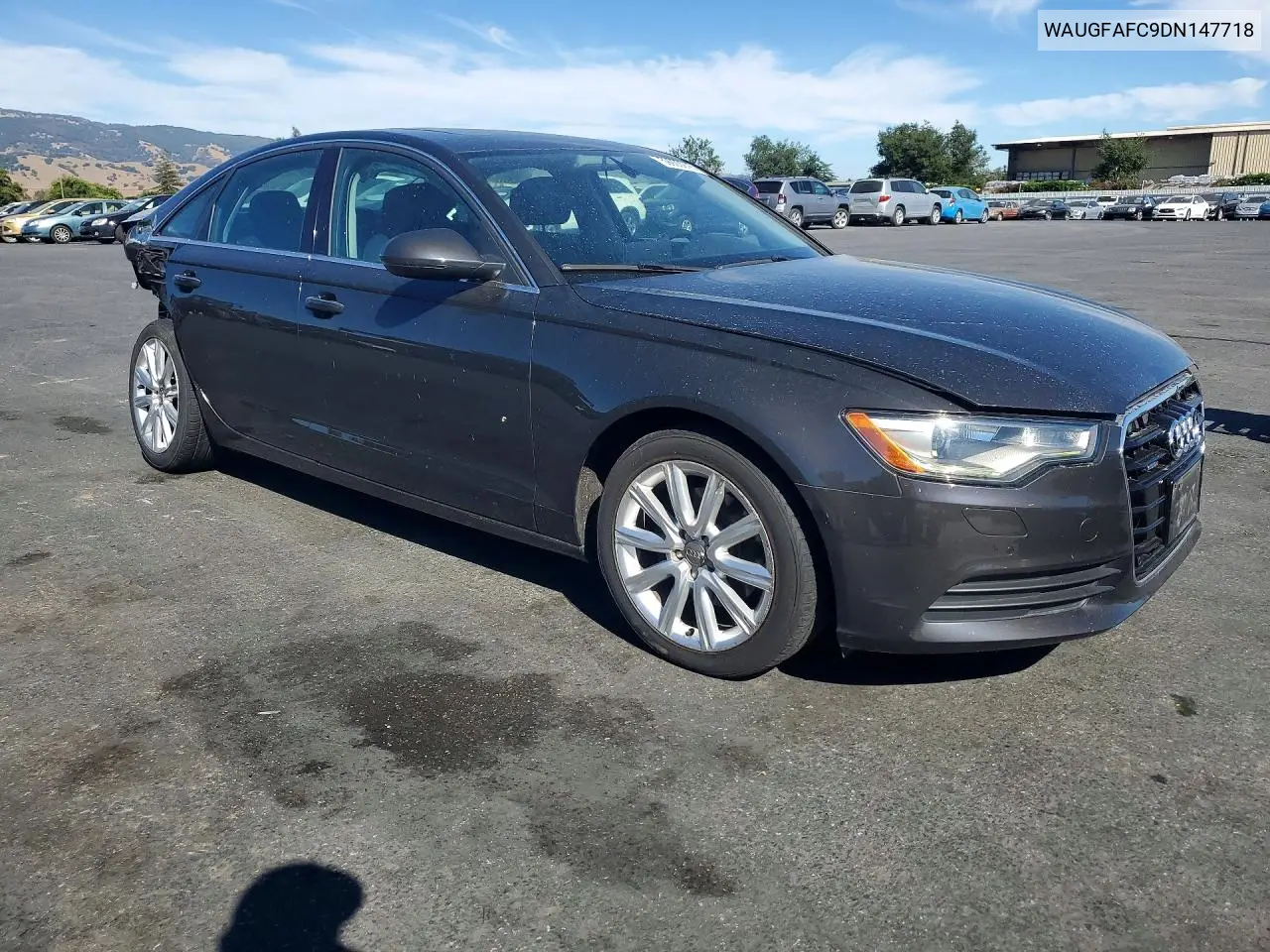 2013 Audi A6 Premium Plus VIN: WAUGFAFC9DN147718 Lot: 59993916