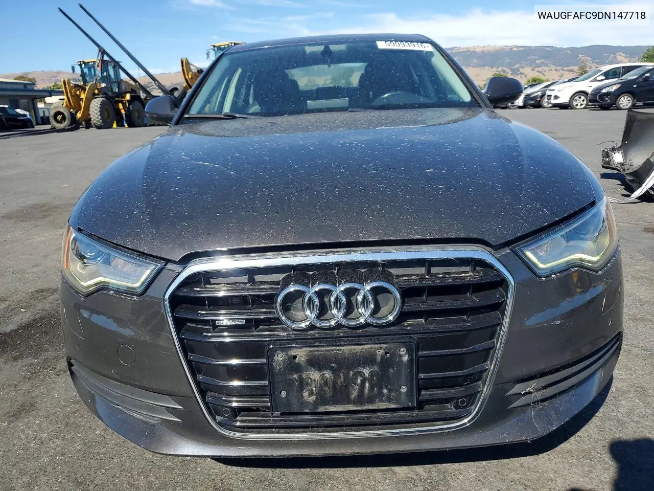 2013 Audi A6 Premium Plus VIN: WAUGFAFC9DN147718 Lot: 59993916