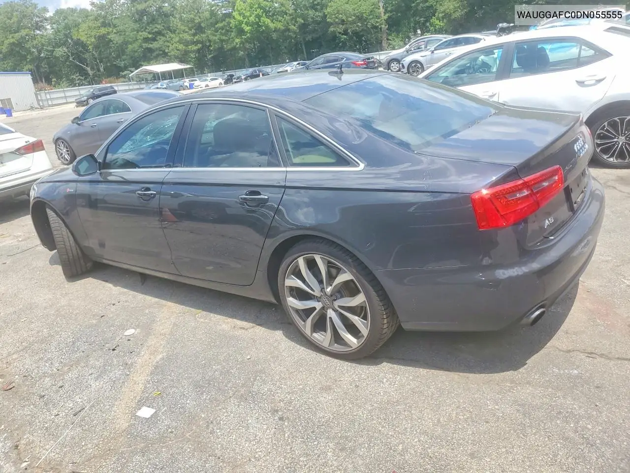 2013 Audi A6 Premium Plus VIN: WAUGGAFC0DN055555 Lot: 60324096