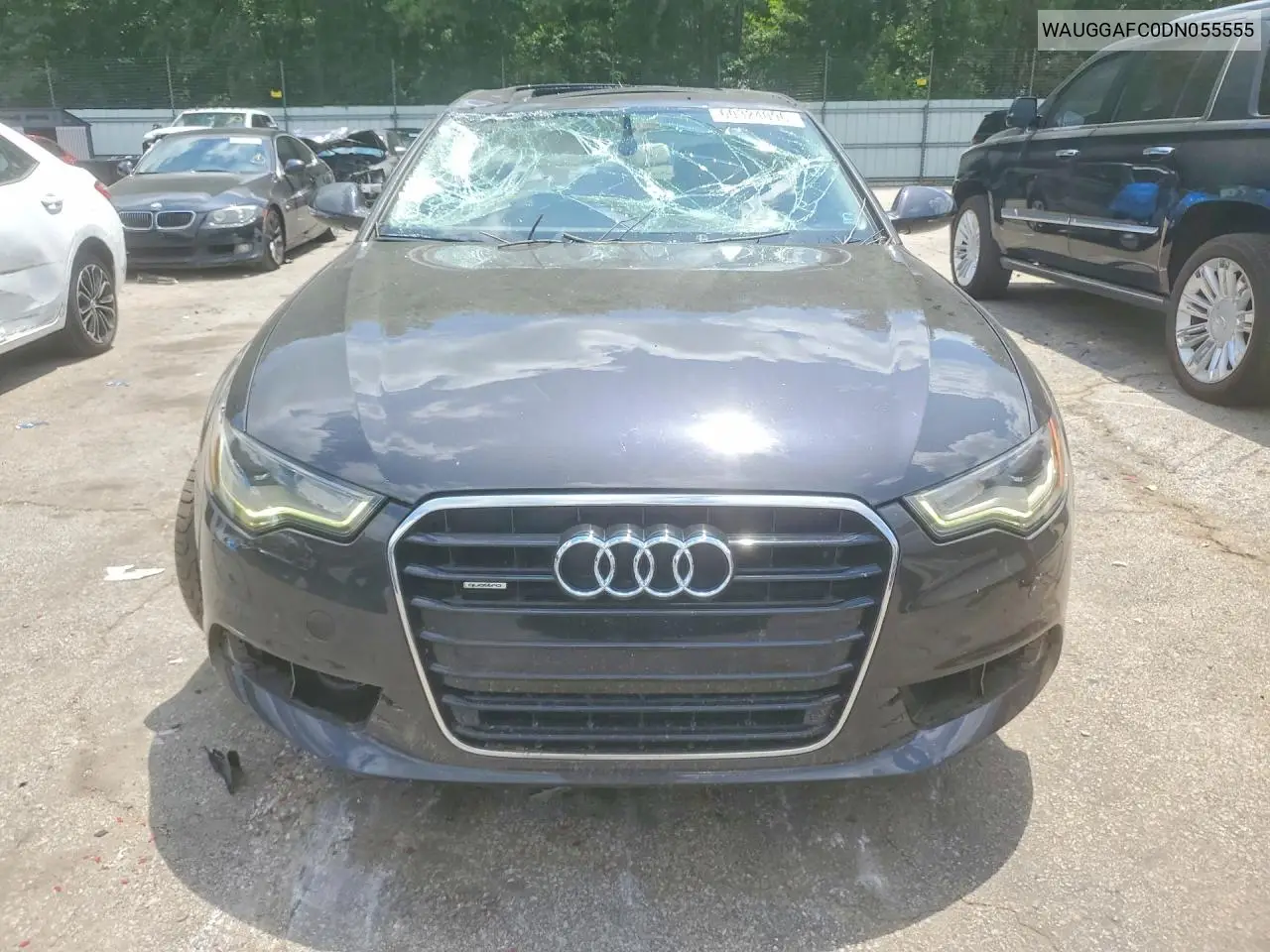 2013 Audi A6 Premium Plus VIN: WAUGGAFC0DN055555 Lot: 60324096