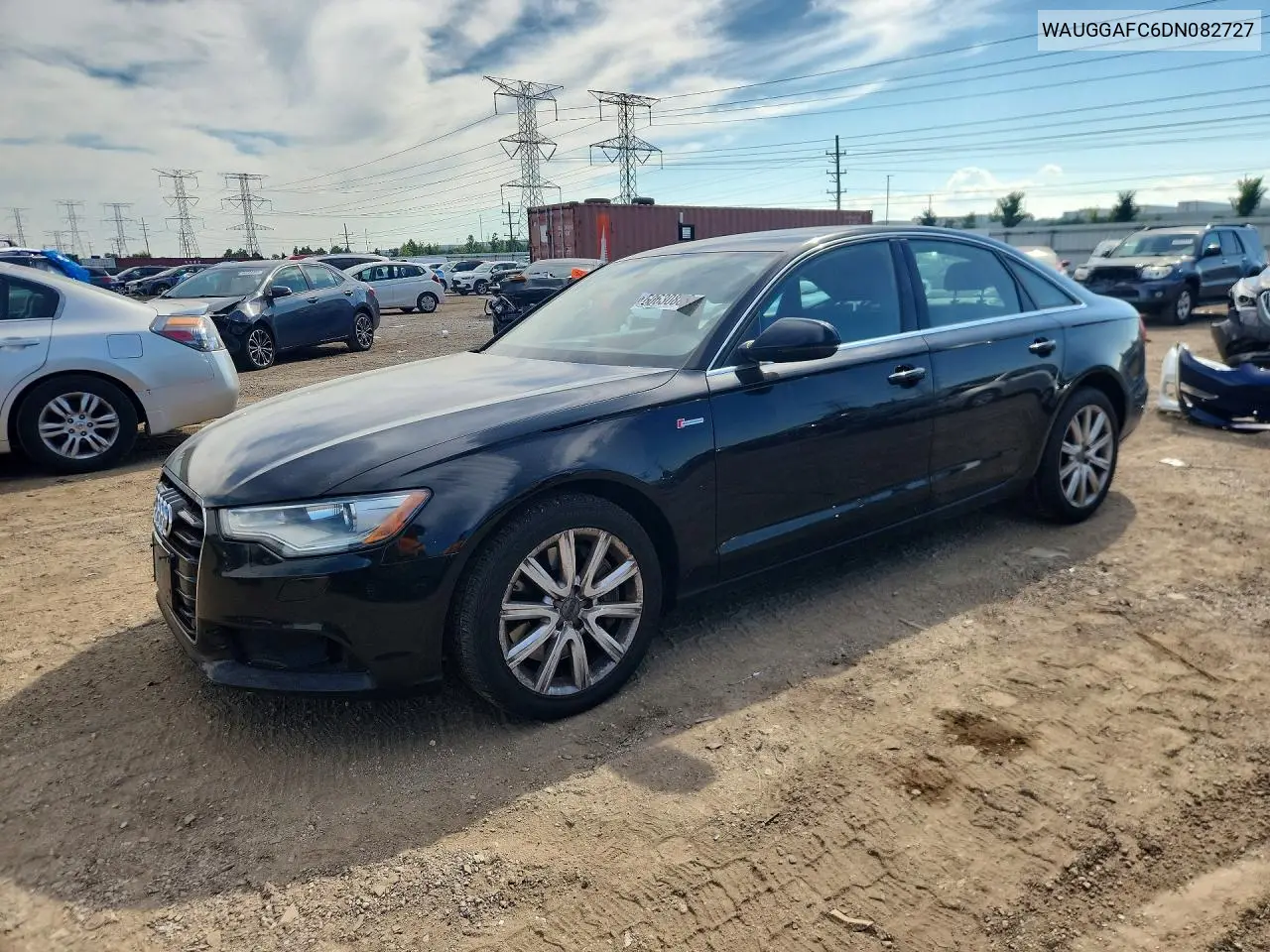 2013 Audi A6 Premium Plus VIN: WAUGGAFC6DN082727 Lot: 60630886