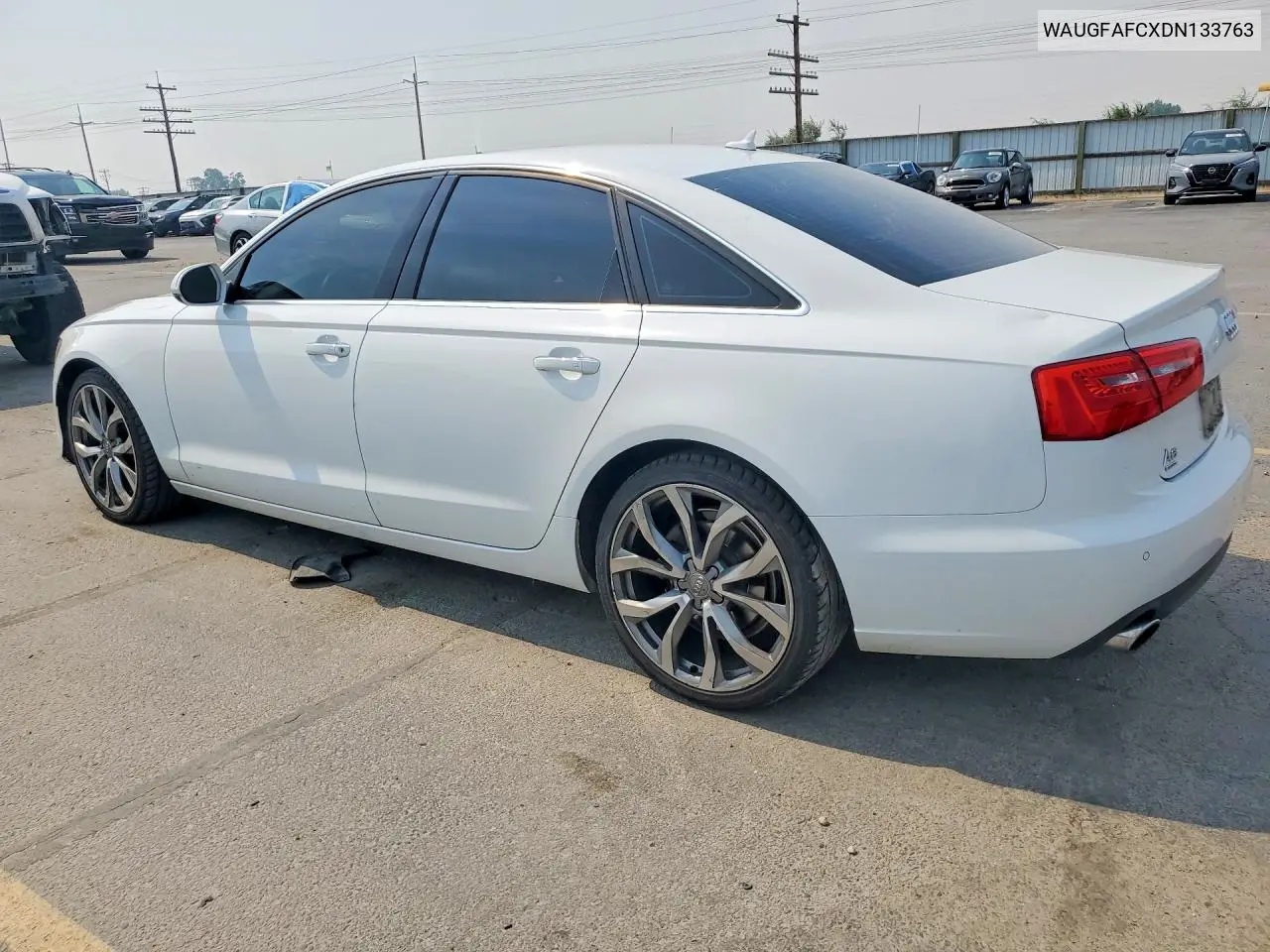 2013 Audi A6 Premium Plus VIN: WAUGFAFCXDN133763 Lot: 85629105