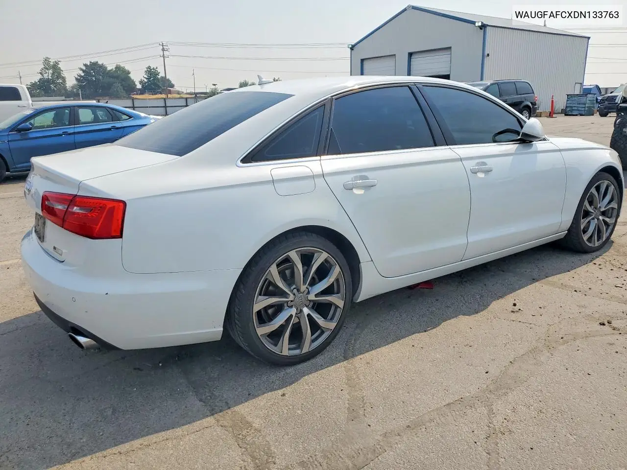 2013 Audi A6 Premium Plus VIN: WAUGFAFCXDN133763 Lot: 85629105