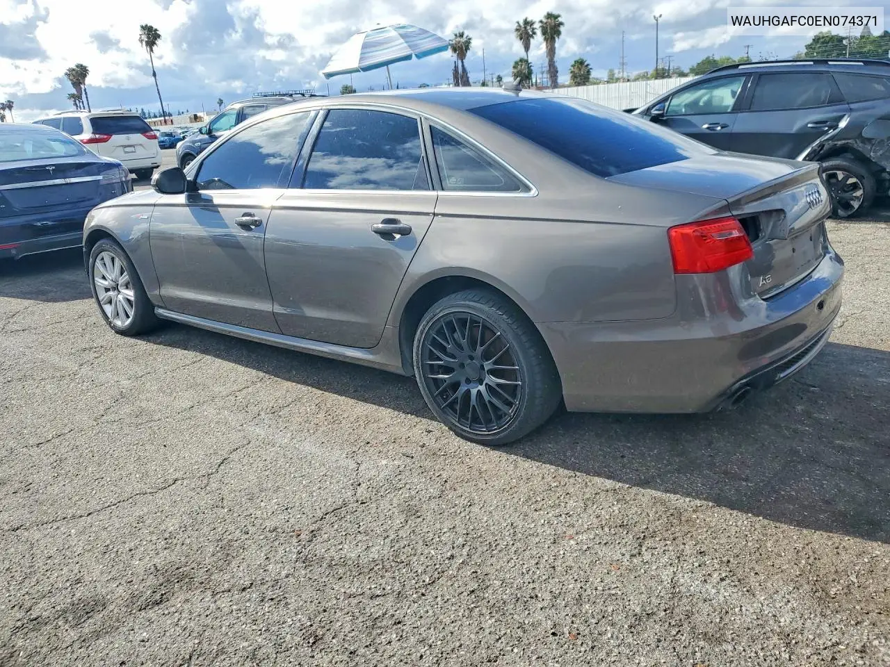 WAUHGAFC0EN074371 2014 Audi A6 Prestige