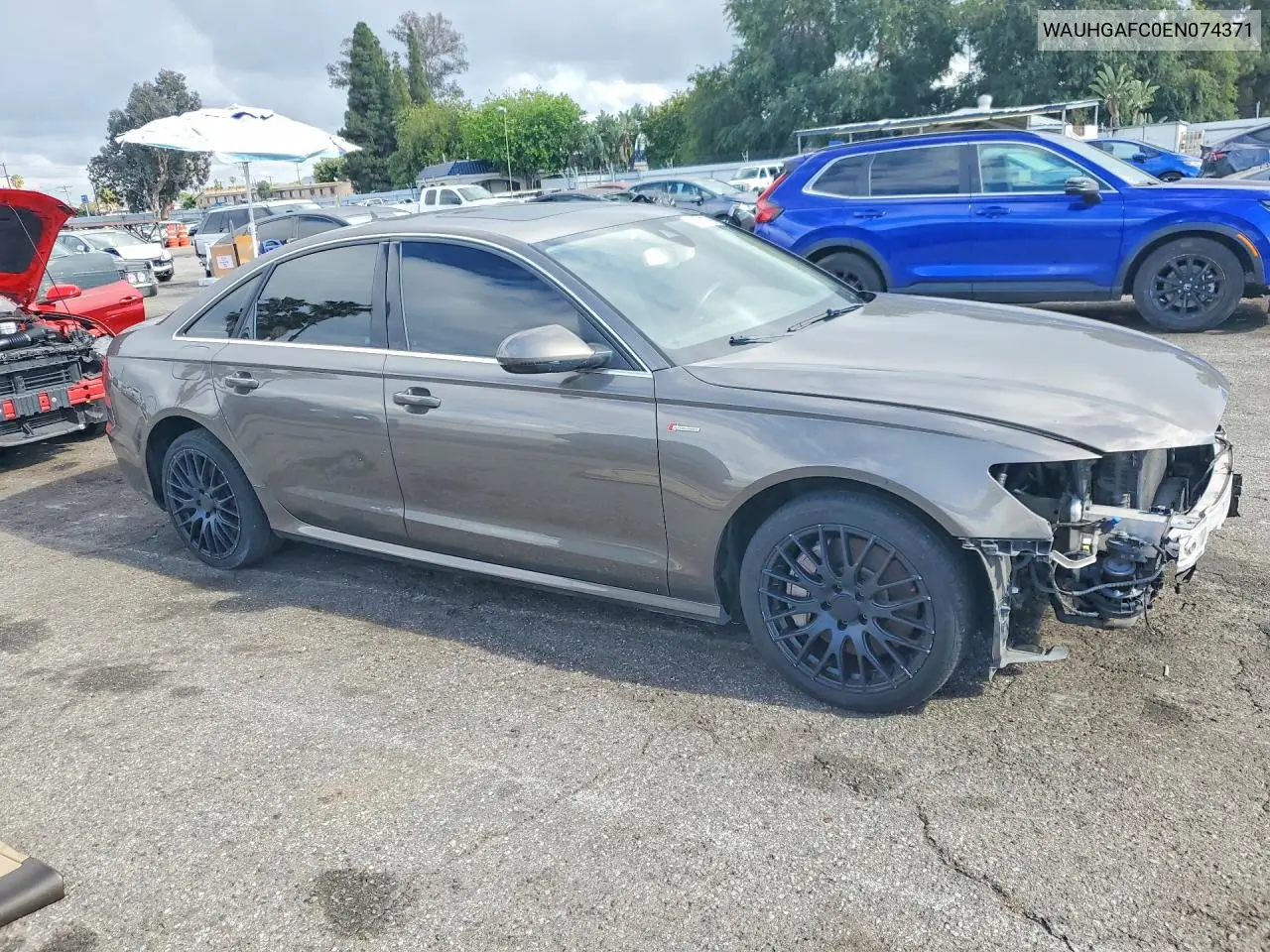 WAUHGAFC0EN074371 2014 Audi A6 Prestige