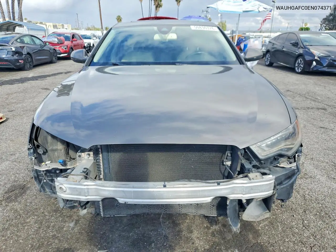 WAUHGAFC0EN074371 2014 Audi A6 Prestige