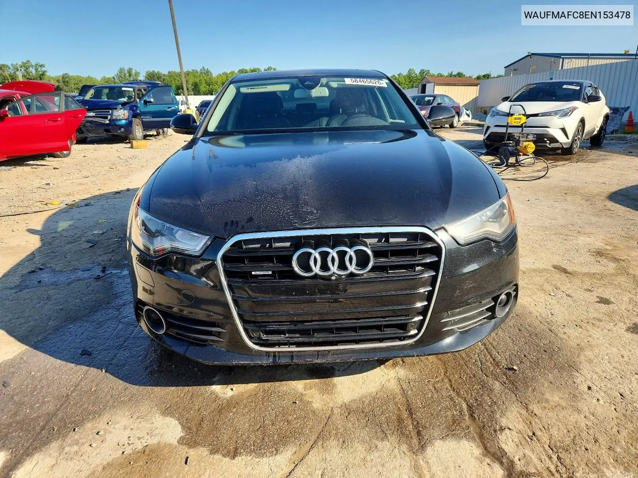 2014 Audi A6 Premium Plus VIN: WAUFMAFC8EN153478 Lot: 58465626