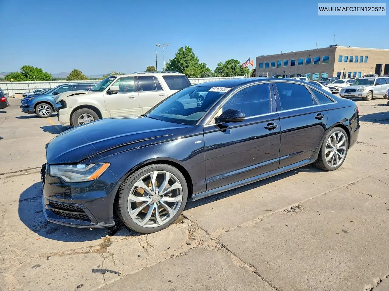 2014 Audi A6 Prestige VIN: WAUHMAFC3EN120526 Lot: 59162136