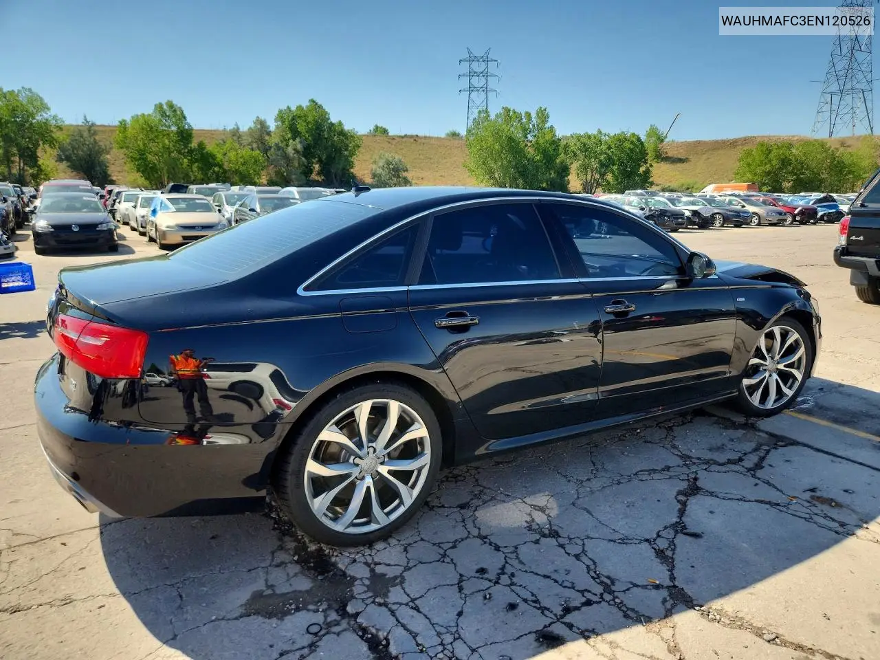2014 Audi A6 Prestige VIN: WAUHMAFC3EN120526 Lot: 59162136