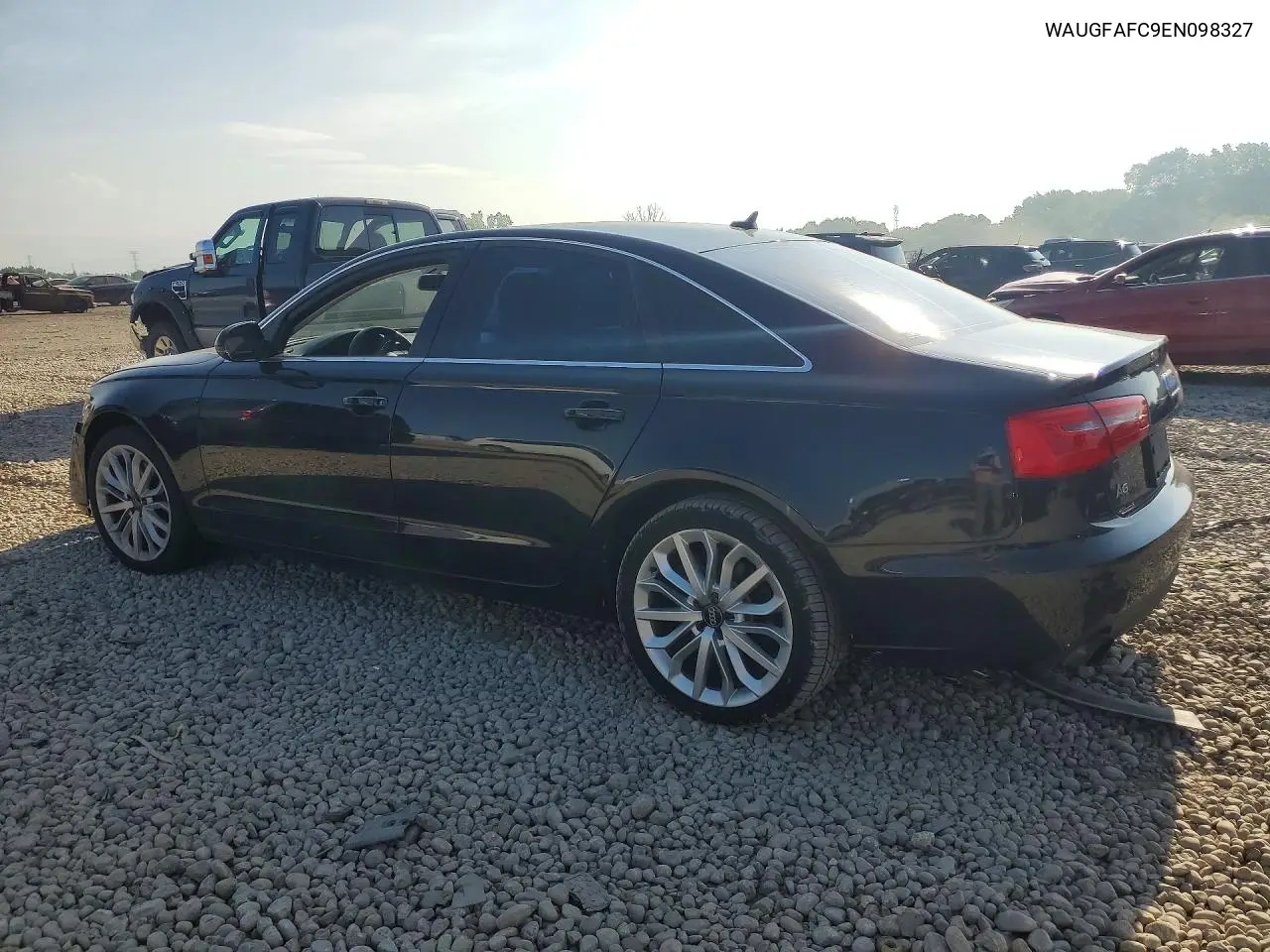 2014 Audi A6 Premium Plus VIN: WAUGFAFC9EN098327 Lot: 59619756