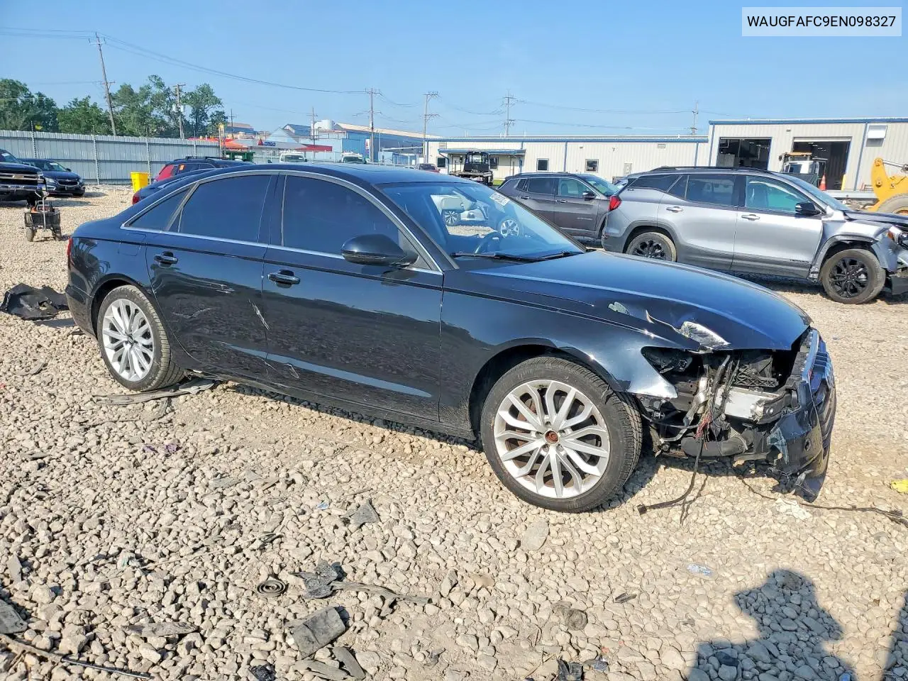 2014 Audi A6 Premium Plus VIN: WAUGFAFC9EN098327 Lot: 59619756