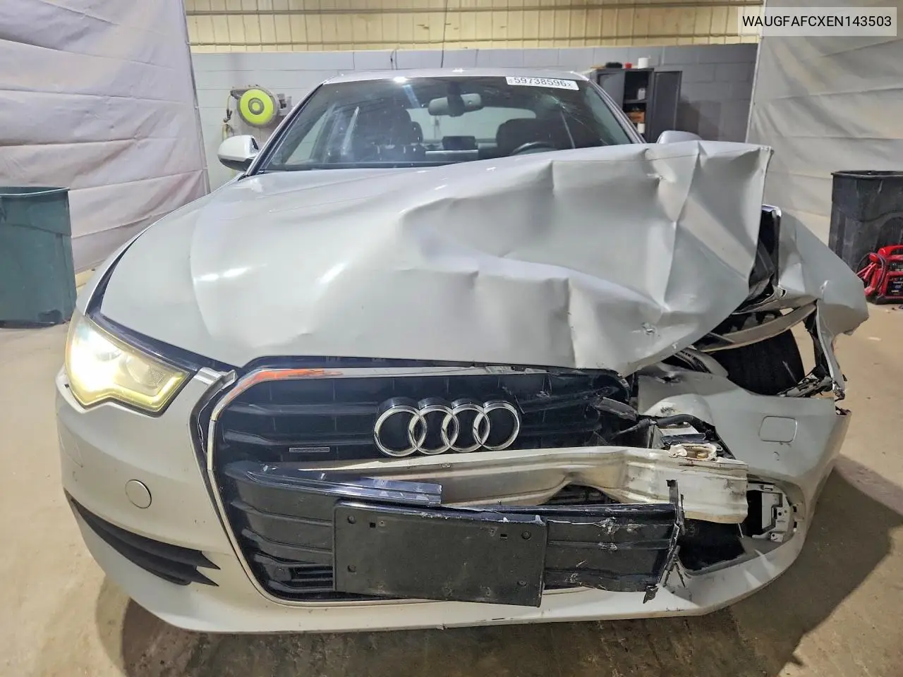 2014 Audi A6 Premium Plus VIN: WAUGFAFCXEN143503 Lot: 59738596
