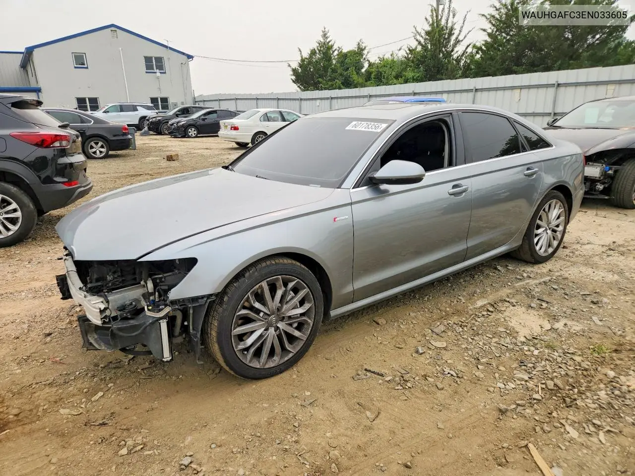 2014 Audi A6 Prestige VIN: WAUHGAFC3EN033605 Lot: 60178356