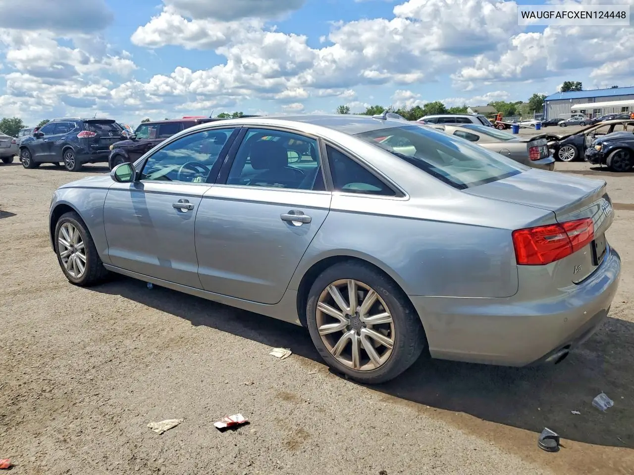 2014 Audi A6 Premium Plus VIN: WAUGFAFCXEN124448 Lot: 60223126