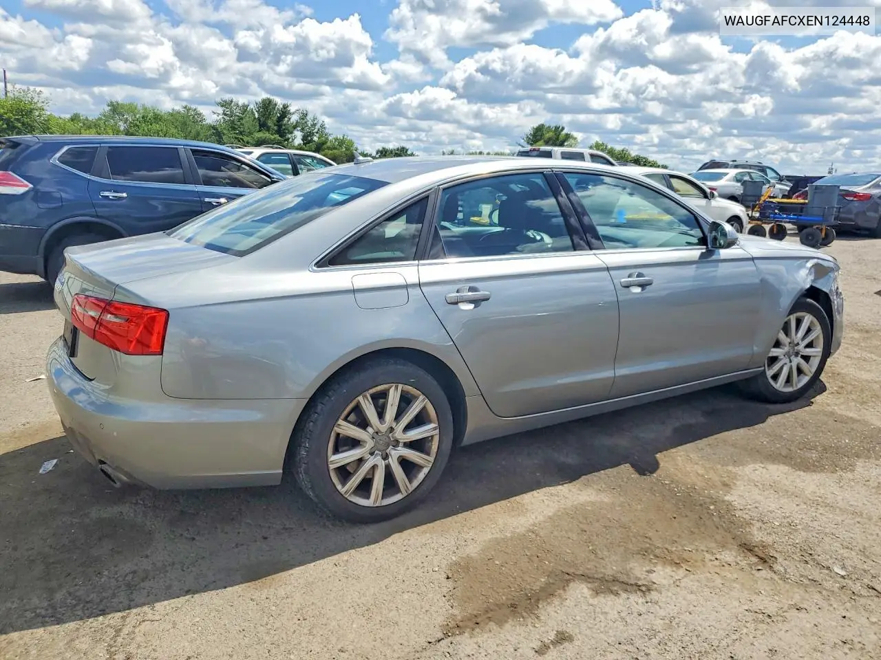 2014 Audi A6 Premium Plus VIN: WAUGFAFCXEN124448 Lot: 60223126