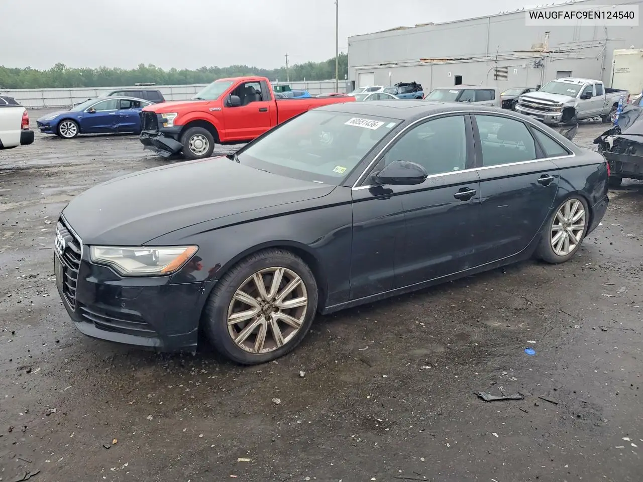 2014 Audi A6 VIN: WAUGFAFC9EN124540 Lot: 60551436