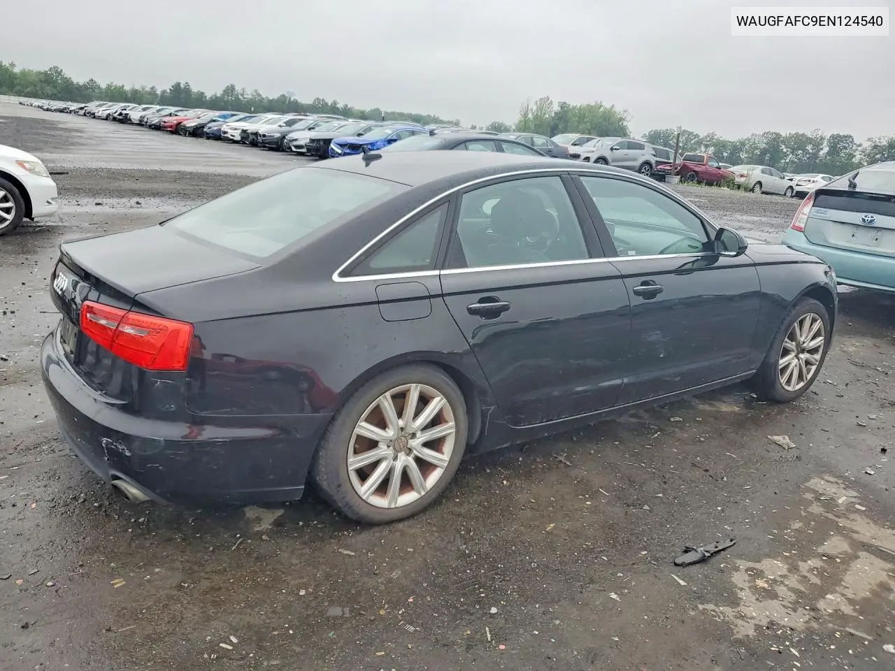 2014 Audi A6 VIN: WAUGFAFC9EN124540 Lot: 60551436