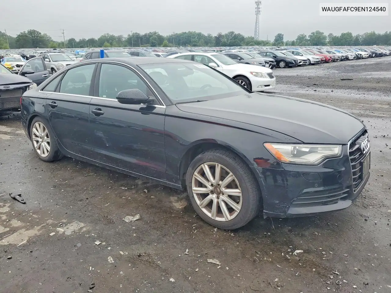 2014 Audi A6 VIN: WAUGFAFC9EN124540 Lot: 60551436