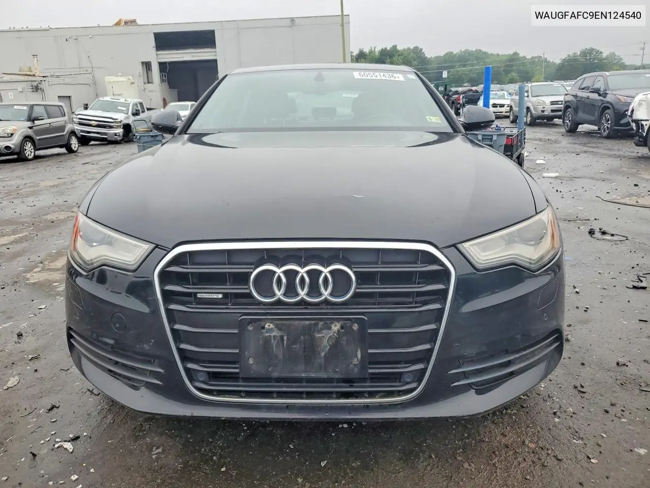 2014 Audi A6 VIN: WAUGFAFC9EN124540 Lot: 60551436