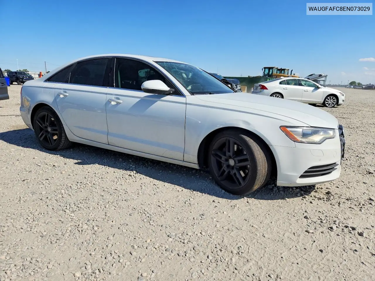 2014 Audi A6 Premium Plus VIN: WAUGFAFC8EN073029 Lot: 60775596