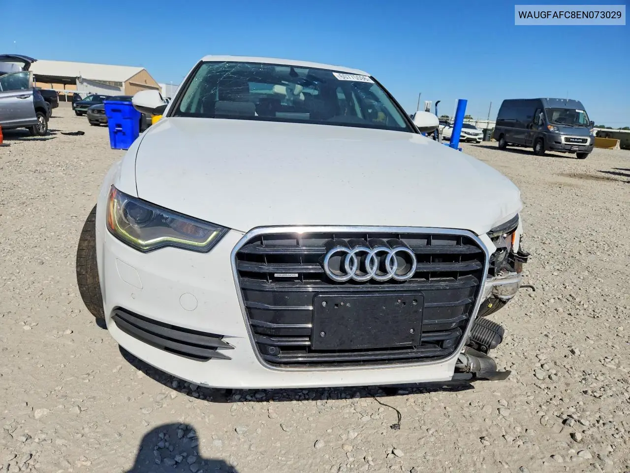 2014 Audi A6 Premium Plus VIN: WAUGFAFC8EN073029 Lot: 60775596