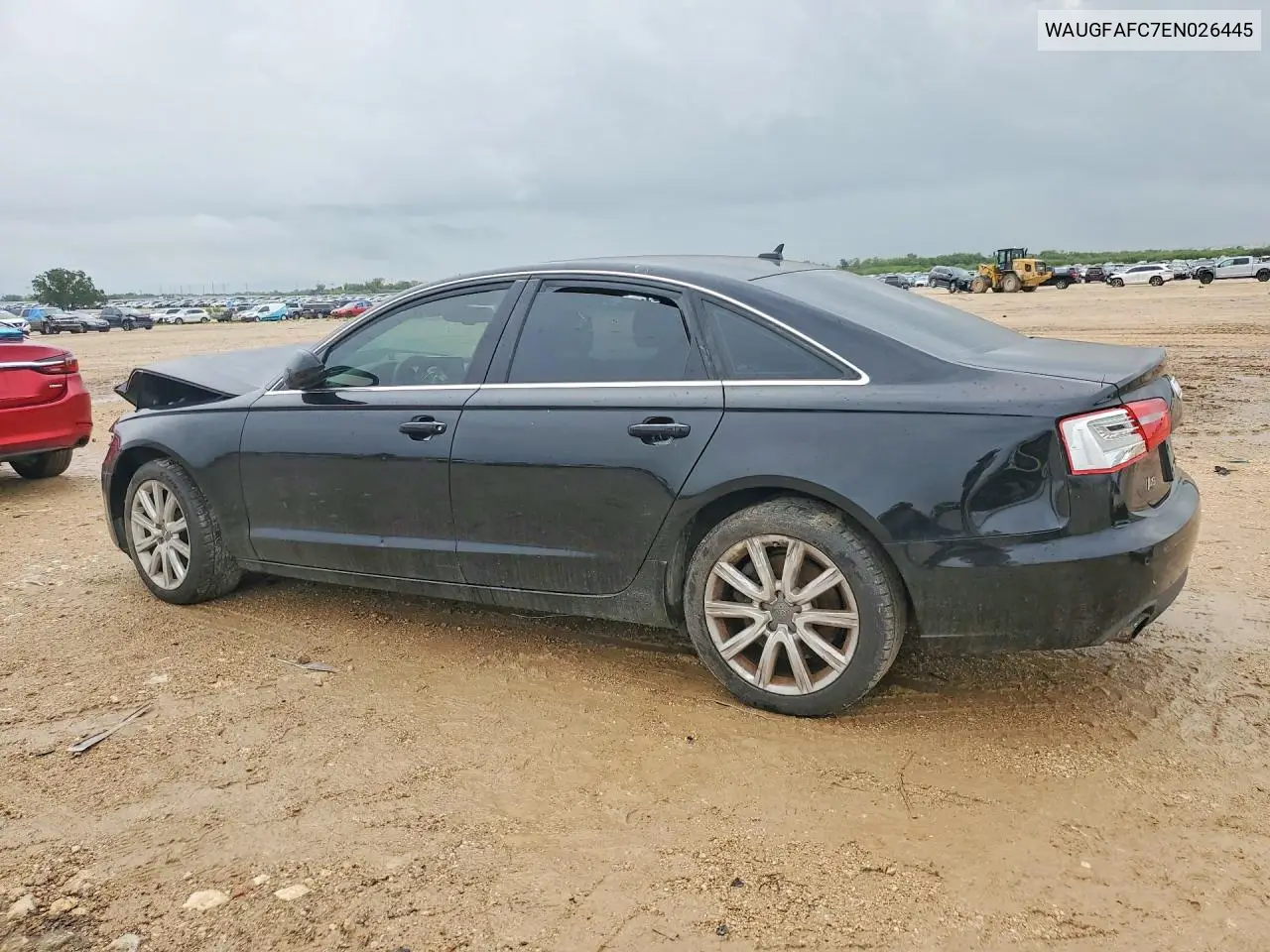 2014 Audi A6 Premium Plus VIN: WAUGFAFC7EN026445 Lot: 61317226