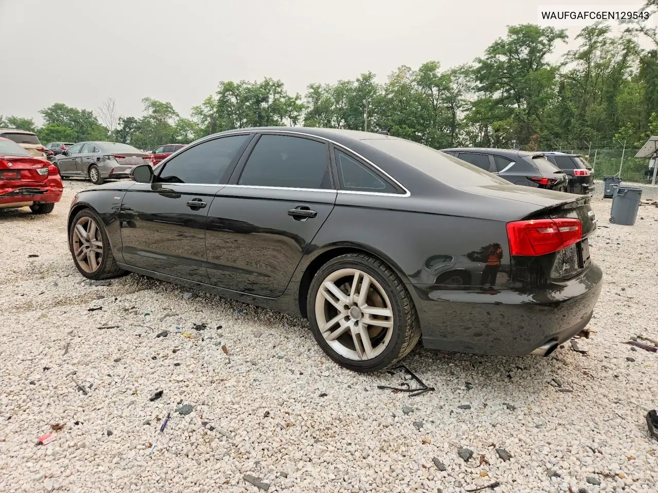2014 Audi A6 Premium Plus VIN: WAUFGAFC6EN129543 Lot: 61591266