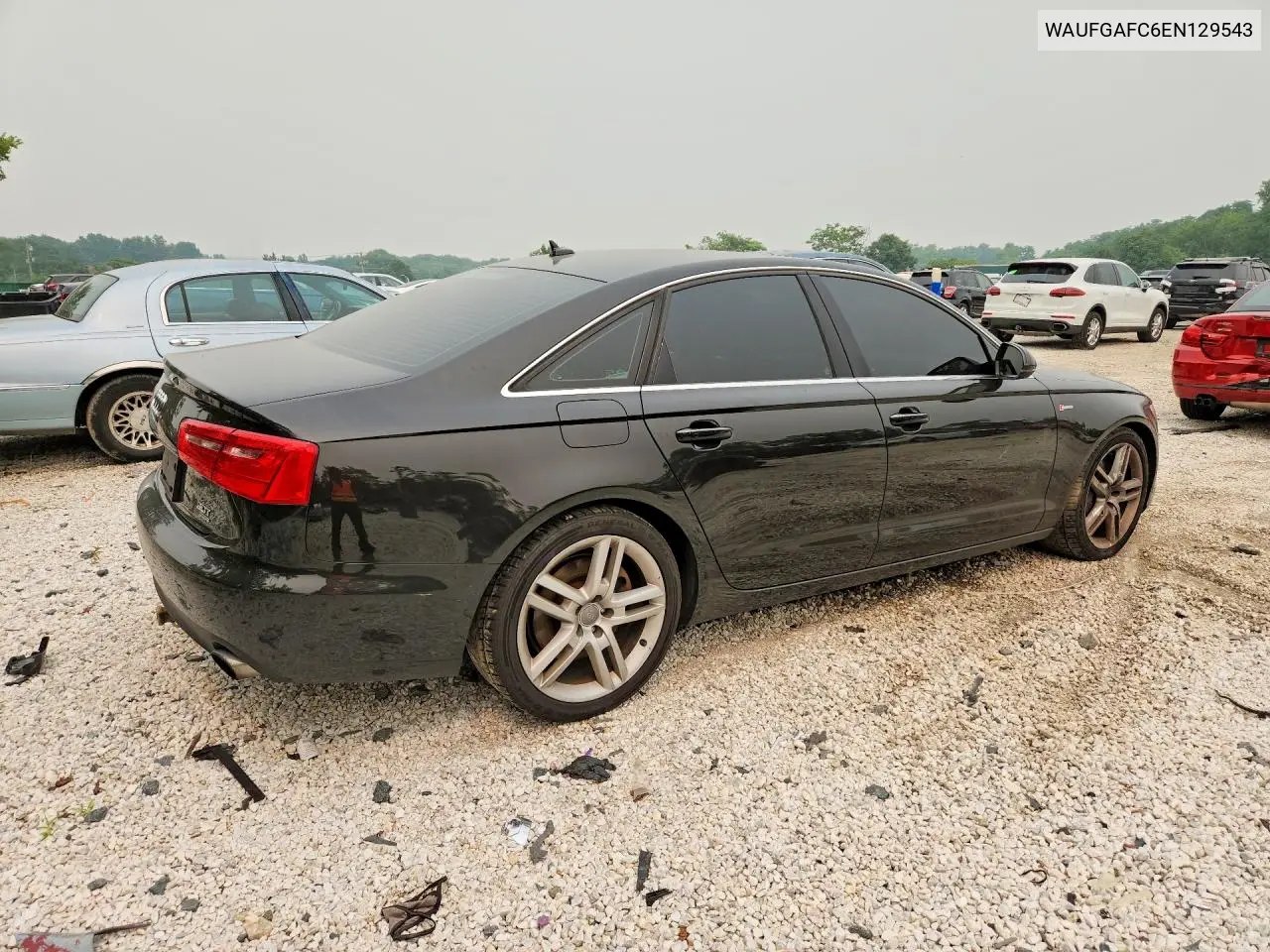 2014 Audi A6 Premium Plus VIN: WAUFGAFC6EN129543 Lot: 61591266