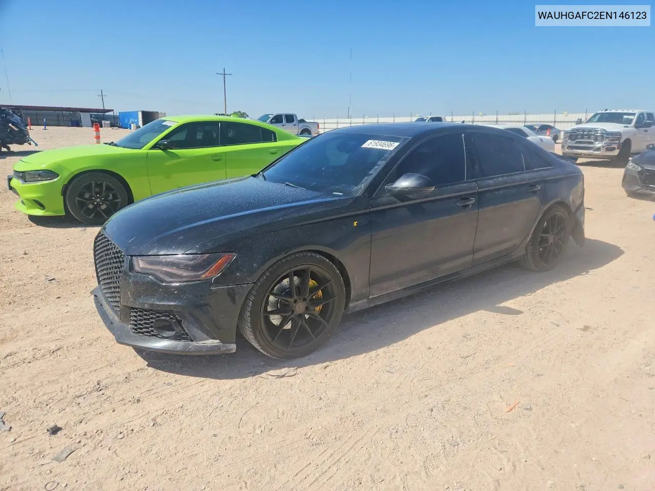 2014 Audi A6 Prestige VIN: WAUHGAFC2EN146123 Lot: 61934696