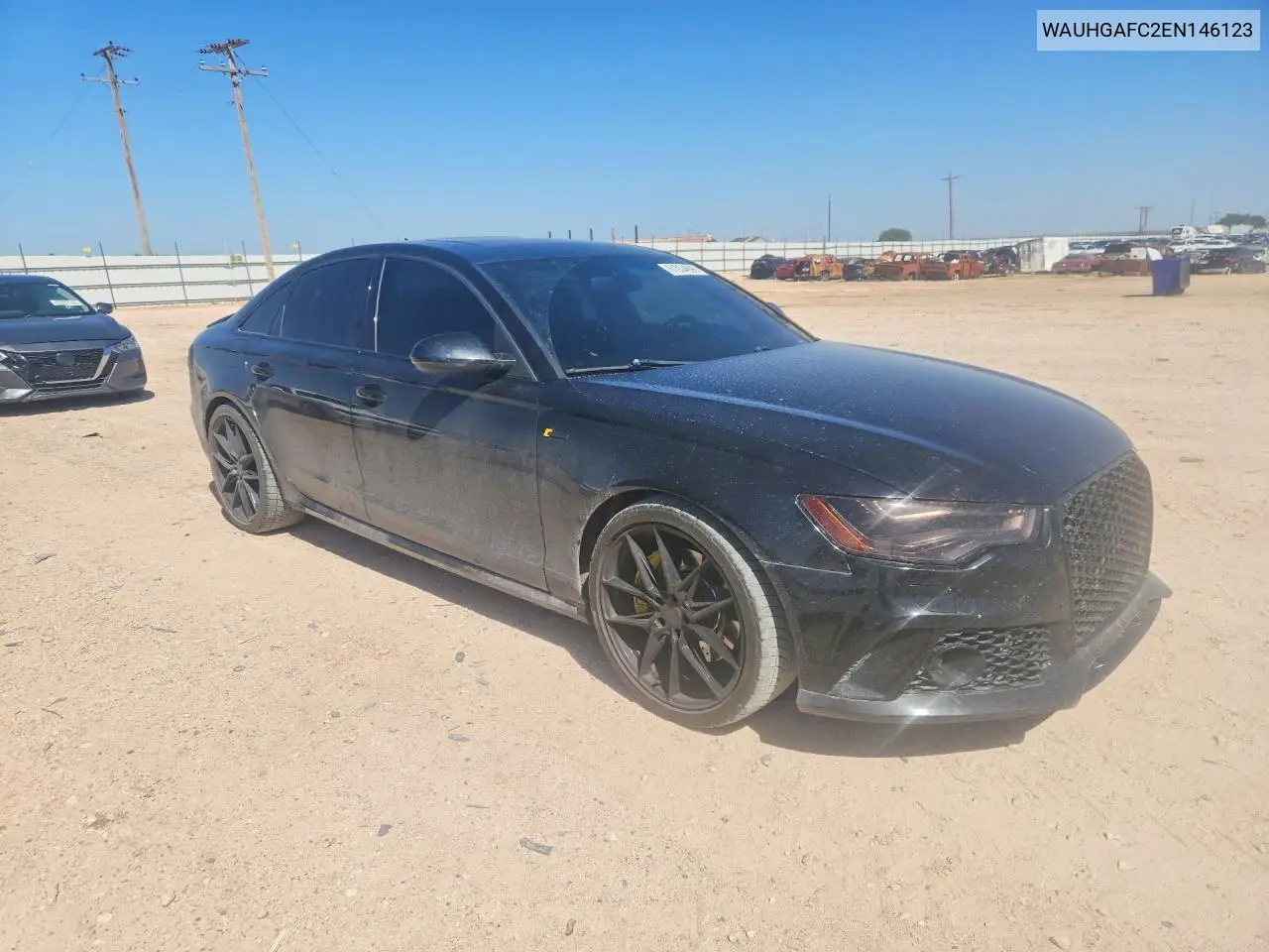 2014 Audi A6 Prestige VIN: WAUHGAFC2EN146123 Lot: 61934696