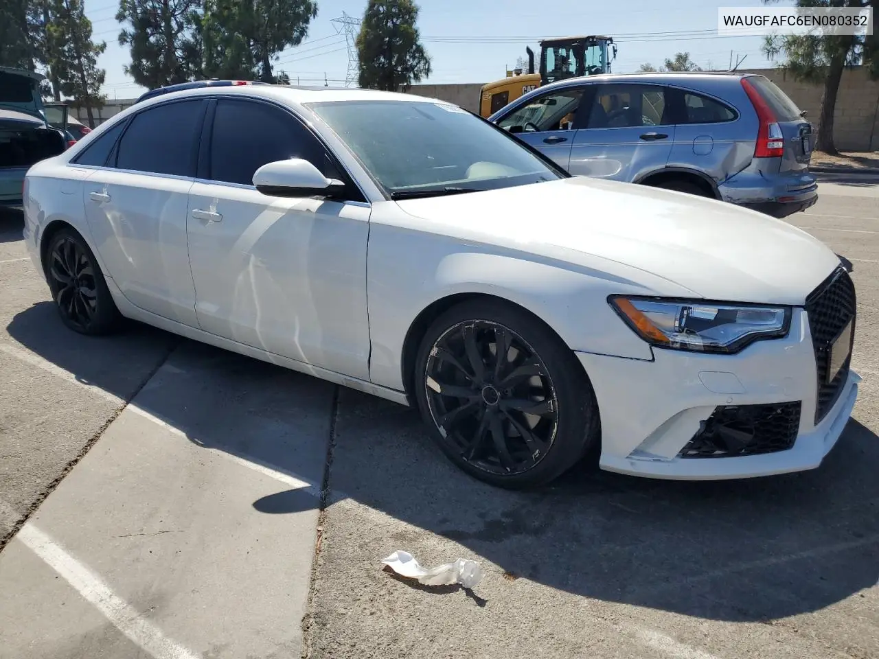 2014 Audi A6 Premium Plus VIN: WAUGFAFC6EN080352 Lot: 71560315